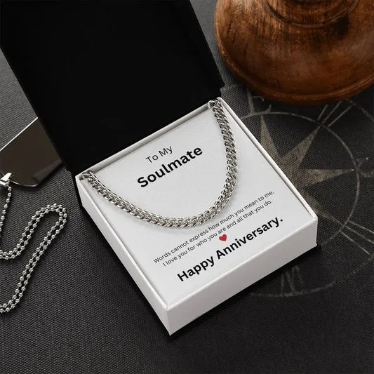 Anniversary: Cuban Link Necklace | Soulmate