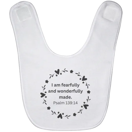 BABYBIB Baby Bib (Psalm 139:14)