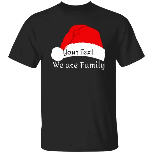 Christmas Tee | We are Family | Customize