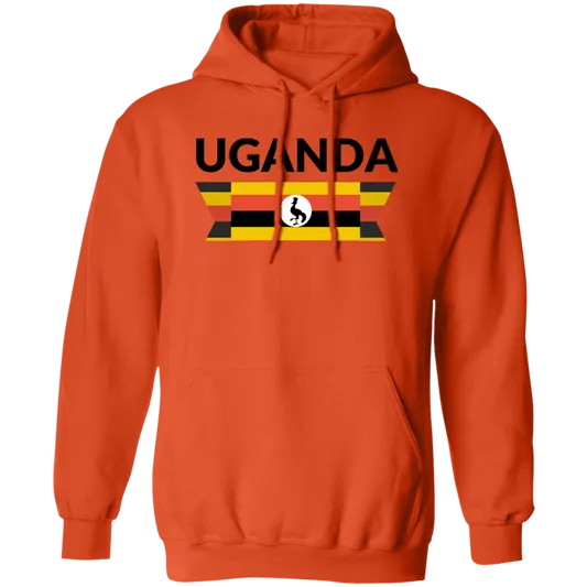 Hoodie | Unisex | Uganda Flag | Assorted Colors