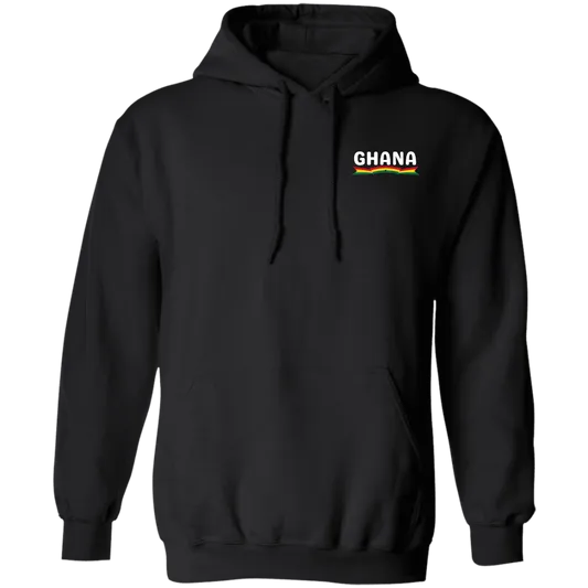 Hoodie | Unisex | Ghana Flag | Black, Navy