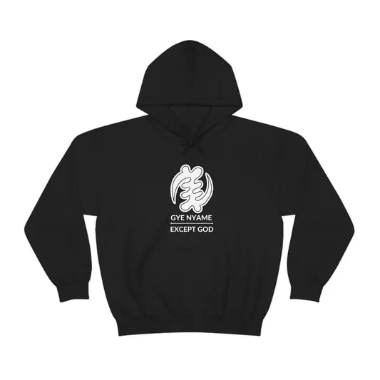 Hoodie | Unisex | Ghana | Gye Nyame | Black, Navy