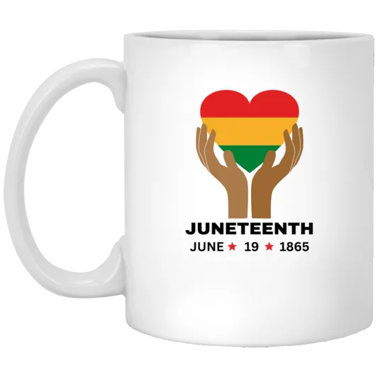 Juneteenth | Mug | Heart in Hands