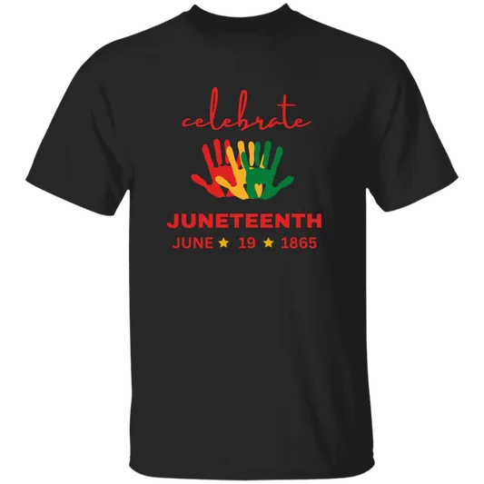Juneteenth | T-Shirt in Blk | Hands