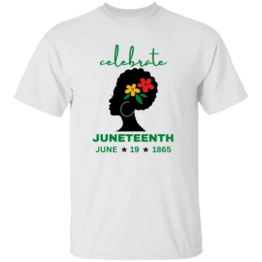 Juneteenth | Youth Tee | Flowers in Hair