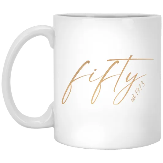Mug | Birthday | Fifty