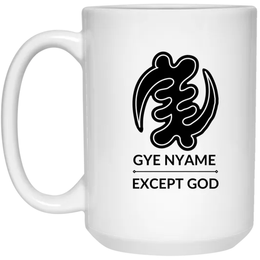 Mug | Ghana | Gye Nyame | White Mug