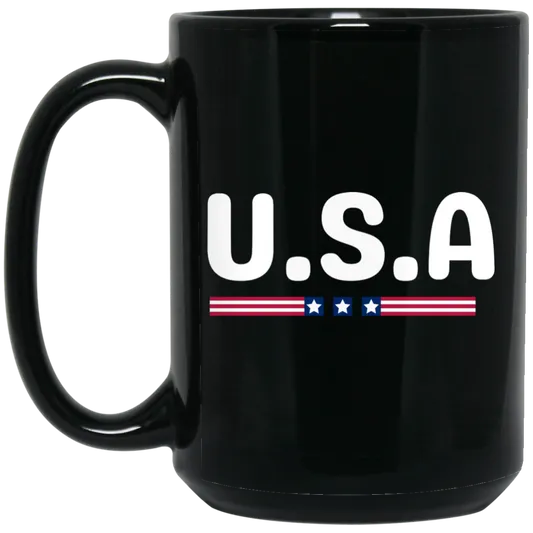 Mug | USA | Black Mug