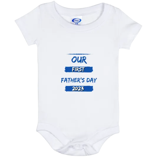 Onesie | 6 Mos | Our First Father's Day