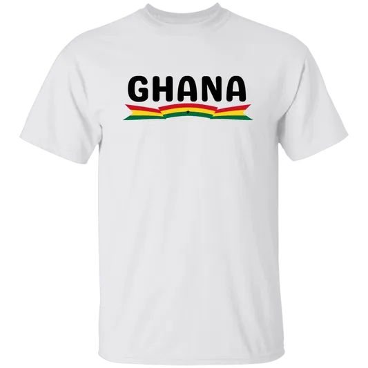 T-Shirt | Unisex | Ghana Flag | Assorted Colors