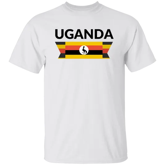 T-Shirt | Unisex | Uganda Flag | Assorted Colors